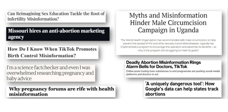Applying infodemic management models to misinformation on sexual and reproductive health and rights